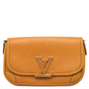 ルイヴィトン LOUIS VUITTON ビュシ M50118 ゴールドミエル エピレザー ショルダーバッグ シルバー金具 茶