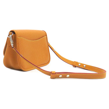 ルイヴィトン LOUIS VUITTON ビュシ M50118 ゴールドミエル エピレザー ショルダーバッグ シルバー金具 茶
