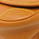 ルイヴィトン LOUIS VUITTON ビュシ M50118 ゴールドミエル エピレザー ショルダーバッグ シルバー金具 茶