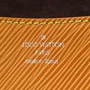 ルイヴィトン LOUIS VUITTON ビュシ M50118 ゴールドミエル エピレザー ショルダーバッグ シルバー金具 茶