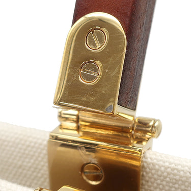 フェンディ FENDI サンシャイン ミディアム 8BH386 アイボリー ファブリック レザー 2WAYバッグ ゴールド金具 白 トート ショッピングバッグ