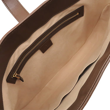 グッチ GUCCI ジャッキー 1961 636710 ベージュ×ブラウン GGスプリームキャンバス レザー ショルダーバッグ ゴールド金具 茶 ワンショルダー