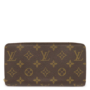 ルイヴィトン LOUIS VUITTON ジッピー ウォレット M42616 モノグラム モノグラムキャンバス 長財布 ゴールド金具 茶 ラウンドファスナー 旧型