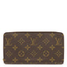ルイヴィトン LOUIS VUITTON ジッピー ウォレット M42616 モノグラム モノグラムキャンバス 長財布 ゴールド金具 茶 ラウンドファスナー 旧型