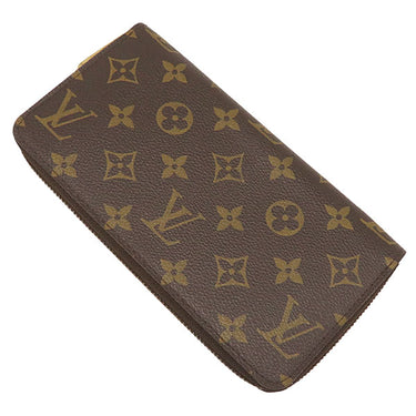 ルイヴィトン LOUIS VUITTON ジッピー ウォレット M42616 モノグラム モノグラムキャンバス 長財布 ゴールド金具 茶 ラウンドファスナー 旧型