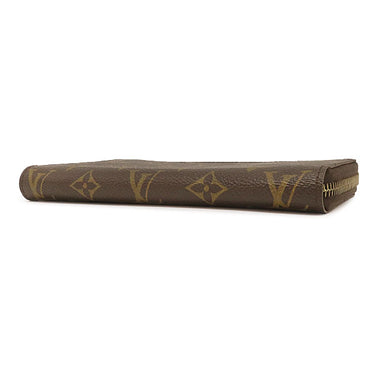 ルイヴィトン LOUIS VUITTON ジッピー ウォレット M42616 モノグラム モノグラムキャンバス 長財布 ゴールド金具 茶 ラウンドファスナー 旧型