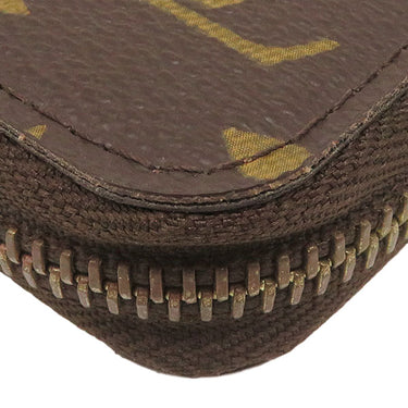 ルイヴィトン LOUIS VUITTON ジッピー ウォレット M42616 モノグラム モノグラムキャンバス 長財布 ゴールド金具 茶 ラウンドファスナー 旧型