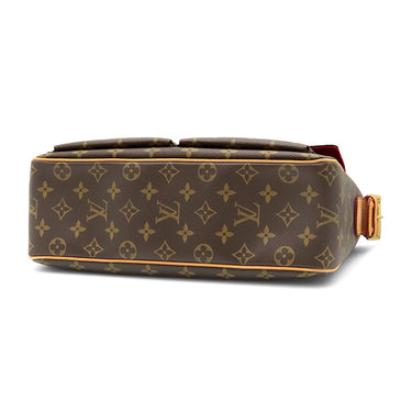 ルイヴィトン LOUIS VUITTON ヴィバシテ GM M51163 モノグラム モノグラムキャンバス ショルダーバッグ ゴールド金具 茶