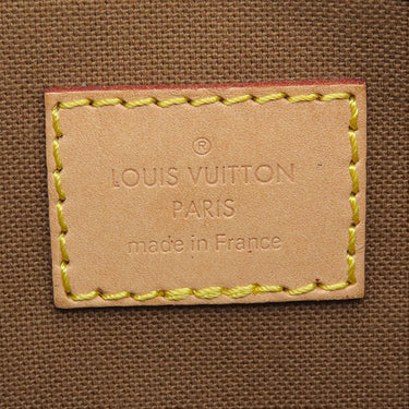 ルイヴィトン LOUIS VUITTON ミュルティ ポシェット アクセソワール M44813 カーキ モノグラムキャンバス ショルダーバッグ ゴールド金具 ポーチ