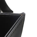 セリーヌ CELINE クラシック トリオンフ ブラック カーフ ショルダーバッグ ゴールド金具 黒