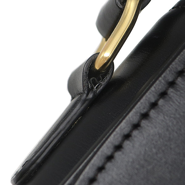 セリーヌ CELINE クラシック トリオンフ ブラック カーフ ショルダー