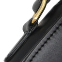 セリーヌ CELINE クラシック トリオンフ ブラック カーフ ショルダーバッグ ゴールド金具 黒