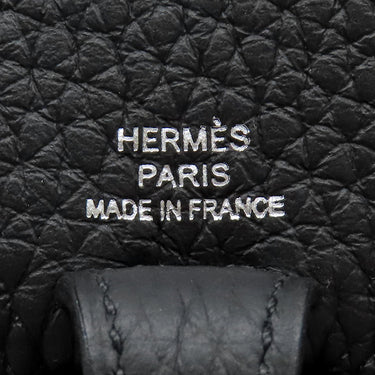 エルメス HERMES エヴリン TPM 16 アマゾン ブラック トリヨンクレマンス ショルダーバッグ シルバー金具 黒 コルダージュ 2024年製