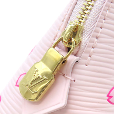 ルイヴィトン LOUIS VUITTON LV×TM ポシェット コスメティック PM M14052 ピンク エピレザー ポーチ ゴールド金具 チェリーブロッサム 桜 化粧ポーチ