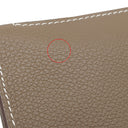 エルメス HERMES ジップアンゴー トゥゴー シェーヌダンクル エトゥープ エバーカラー 2WAYバッグ ゴールド金具 ショルダー 2025年製