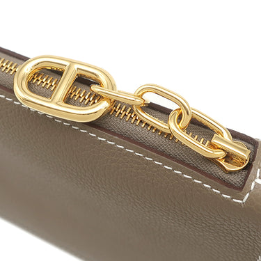 エルメス HERMES ジップアンゴー トゥゴー シェーヌダンクル エトゥープ エバーカラー 2WAYバッグ ゴールド金具 ショルダー 2025年製