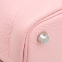 エルメス HERMES ピコタンロック 18 PM ローズサクラ トリヨンクレマンス ハンドバッグ シルバー金具 ピンク