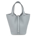 エルメス HERMES ピコタンロック PM 18 グリパンタン トリヨンクレマンス ハンドバッグ シルバー金具 新品 未使用 グレー 2025年製