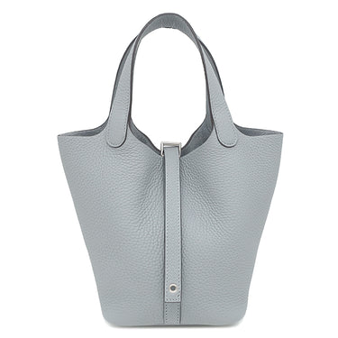 エルメス HERMES ピコタンロック PM 18 グリパンタン トリヨンクレマンス ハンドバッグ シルバー金具 新品 未使用 グレー 2025年製