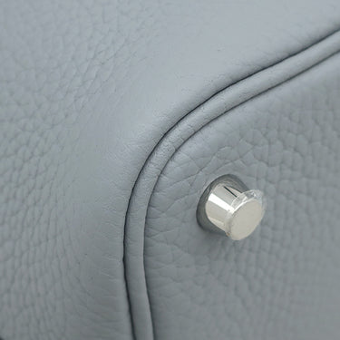 エルメス HERMES ピコタンロック PM 18 グリパンタン トリヨンクレマンス ハンドバッグ シルバー金具 新品 未使用 グレー 2025年製