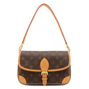 ルイヴィトン LOUIS VUITTON ディアヌ M46049 フューシャ モノグラムキャンバス 2WAYバッグ ゴールド金具 茶 ピンク ハンドバッグ ショルダー