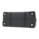 グッチ GUCCI 626356 ブラック GGスプリームキャンバス レザー トートバッグ シルバー金具 PVCキャンバス