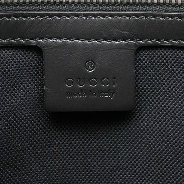 グッチ GUCCI 626356 ブラック GGスプリームキャンバス レザー トートバッグ シルバー金具 PVCキャンバス
