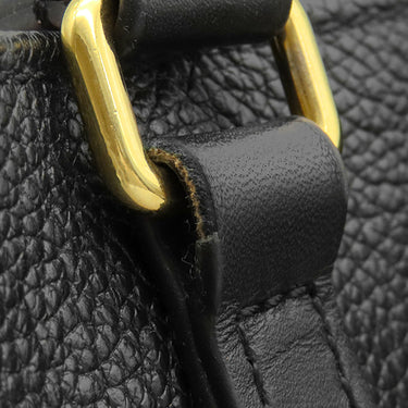 ルイヴィトン LOUIS VUITTON オンザゴー GM M44925 ブラック モノグラムアンプラント トートバッグ ゴールド金具 黒 肩掛け ショルダーバッグ
