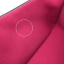 ルイヴィトン LOUIS VUITTON ディアヌ M46049 フューシャ モノグラムキャンバス 2WAYバッグ ゴールド金具 茶 ピンク ハンドバッグ ショルダー