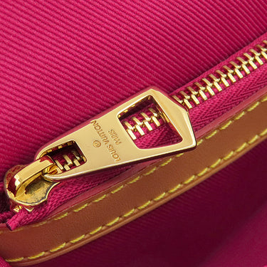 ルイヴィトン LOUIS VUITTON ディアヌ M46049 フューシャ モノグラムキャンバス 2WAYバッグ ゴールド金具 茶 ピンク ハンドバッグ ショルダー