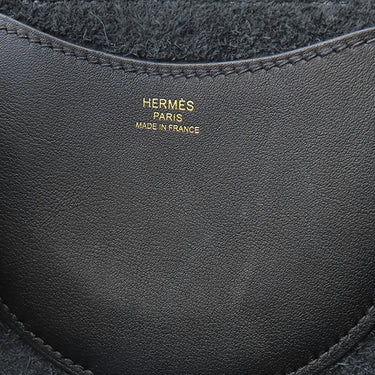 エルメス HERMES インザループ 23 ブラック トリヨンクレマンス ヴォースイフト ハンドバッグ ゴールド金具 黒