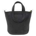 エルメス HERMES インザループ 18 ブラック トリヨンクレマンス ヴォースイフト ハンドバッグ ゴールド金具 黒