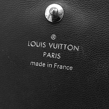 ルイヴィトン LOUIS VUITTON ポルトフォイユ イリス コンパクト M62540 ノワール モノグラムマヒナ 二つ折り財布 シルバー金具 黒