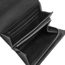 ルイヴィトン LOUIS VUITTON ポルトフォイユ イリス コンパクト M62540 ノワール モノグラムマヒナ 二つ折り財布 シルバー金具 黒