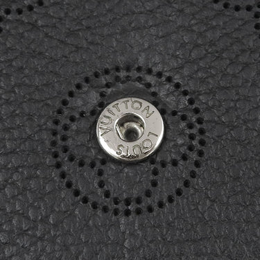 ルイヴィトン LOUIS VUITTON ポルトフォイユ イリス コンパクト M62540 ノワール モノグラムマヒナ 二つ折り財布 シルバー金具 黒