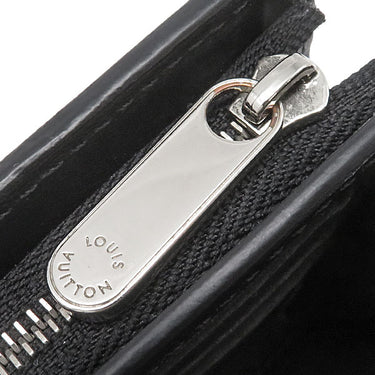 ルイヴィトン LOUIS VUITTON ポルトフォイユ イリス コンパクト M62540 ノワール モノグラムマヒナ 二つ折り財布 シルバー金具 黒