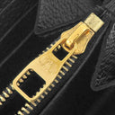 ルイヴィトン LOUIS VUITTON ジッピー ウォレット M80481 ブラック×ベージュ レザー バイカラーモノグラムアンプラントレザー 長財布 ゴールド金具 黒 ラウンドファスナー 小銭入れ