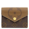 ルイヴィトン LOUIS VUITTON ポルトフォイユ ゾエ M80725 モノグラムジャイアントリバース モノグラムキャンバス モノグラムジャイアントリバース 三つ折り財布 ゴールド金具 コンパクト