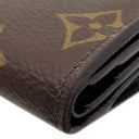 ルイヴィトン LOUIS VUITTON ポルトフォイユ ゾエ M80725 モノグラムジャイアントリバース モノグラムキャンバス モノグラムジャイアントリバース 三つ折り財布 ゴールド金具 コンパクト