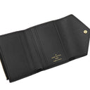 ルイヴィトン LOUIS VUITTON ポルトフォイユ ゾエ M80725 モノグラムジャイアントリバース モノグラムキャンバス モノグラムジャイアントリバース 三つ折り財布 ゴールド金具 コンパクト