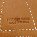 エルメス HERMES パドック ボンベイ ライム×ゴールド×モカ ヴォースイフト ヴォーバトラー バッグチャーム シルバー金具 黄色 茶 帽子 キャップ