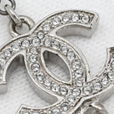 シャネル CHANEL ココマーク パール ロングネックレス ホワイト×シルバー メタル フェイクパール ラインストーン ネックレス CCマーク