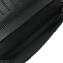ボッテガヴェネタ BOTTEGA VENETA イントレチャート ラウンドファスナー 169730 ブラック レザー 長財布 シルバー金具 黒 ラウンドジップ オーガナイザー クラッチ
