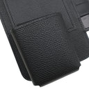 エルメス HERMES エルメスウェイ ブラック ヴォーエプソン 携帯・スマホアクセサリー ゴールド金具 黒 スマートフォンケース リップケース付き