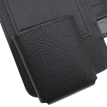 エルメス HERMES エルメスウェイ ブラック ヴォーエプソン 携帯・スマホアクセサリー ゴールド金具 黒 スマートフォンケース リップケース付き