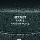エルメス HERMES イリアード コンパクト ヴェールシプレ シェーブル シェーブルシャムキラ カードケース シルバー金具 2024年製