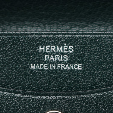 エルメス HERMES イリアード コンパクト ヴェールシプレ シェーブル シェーブルシャムキラ カードケース シルバー金具 2024年製