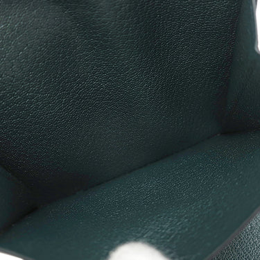 エルメス HERMES イリアード コンパクト ヴェールシプレ シェーブル シェーブルシャムキラ カードケース シルバー金具 2024年製
