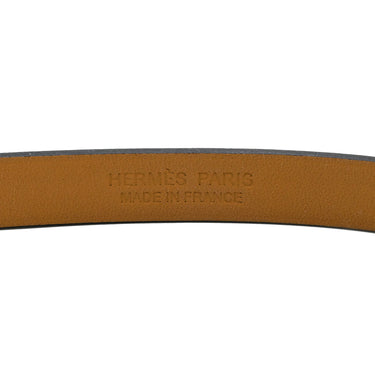 エルメス HERMES ミニ ケリードゥブルトゥール ブラック ヴォースイフト GP T1 ブレスレット ゴールド金具 黒 2重 2連 レザーブレス