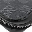 ルイヴィトン LOUIS VUITTON ジッピー XL N41503 ダミエグラフィット ダミエグラフィットキャンバス 長財布 シルバー金具 黒 ラウンドファスナー クラッチ